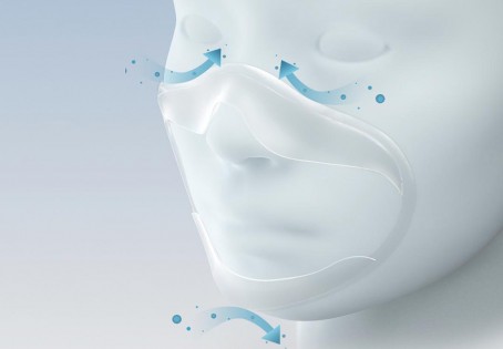 Маска для очистки воздуха Xiaomi Mi Home (Mijia) AirWear Mask Gray (SCY4002RT)